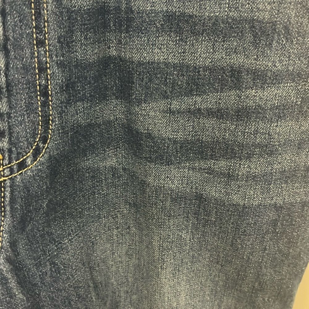 GAP Blue Faded Adjustable Razorback Overalls Pockets and Side Buttons- Medium - Picture 15 of 16